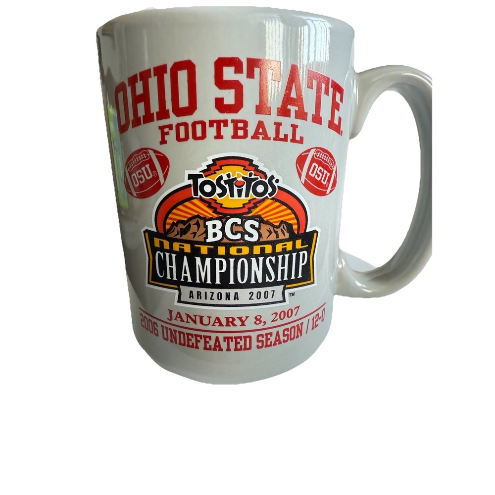 2006 Ohio State Mug OSU Buckeyes Big Ten Champions Perfect Season Coffee Cup *!* - Picture 2 of 8